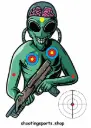 Alien Target Pack of 10