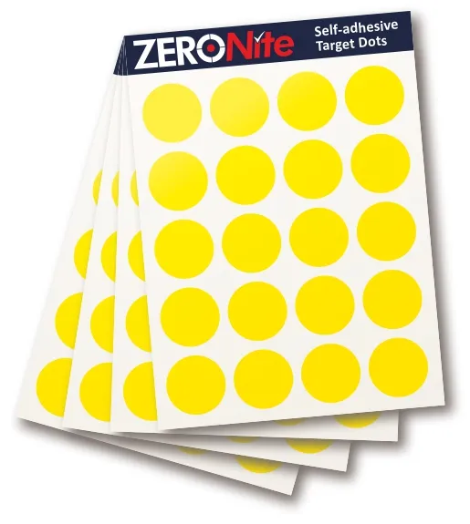 ZeroNite 30mm Reflective Airgun Targets