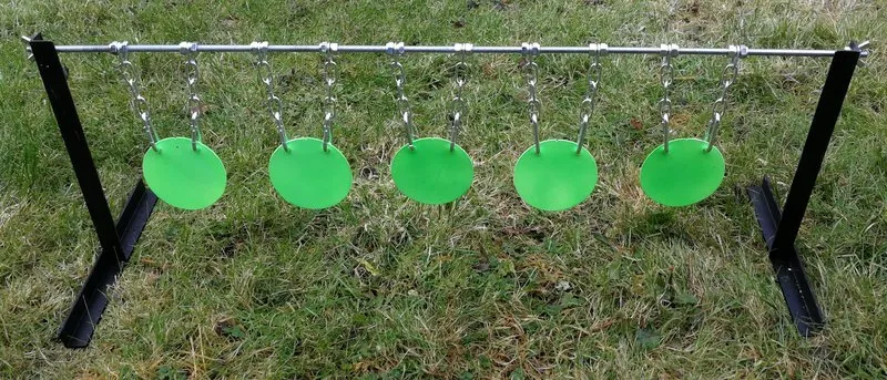 Airpistol Gong Airgun Target - Quintuple