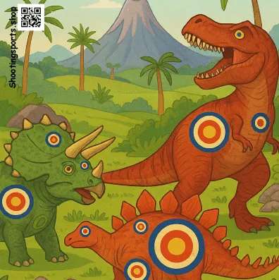 [SSSTGT0007A] Dinosaurs Targets