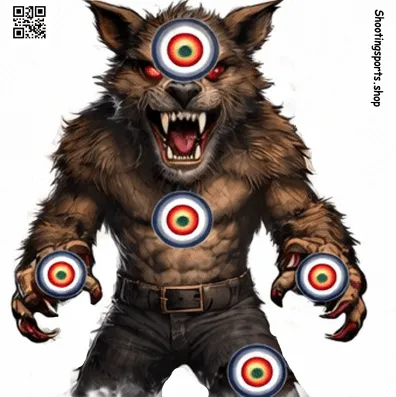 [SSSTGT0012a] Werewolf Monster Targets