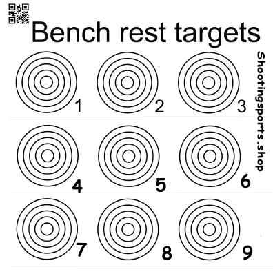 [SSSTGT0027] Benchrest target