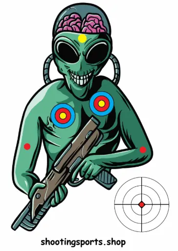 Alien Target Pack of 10